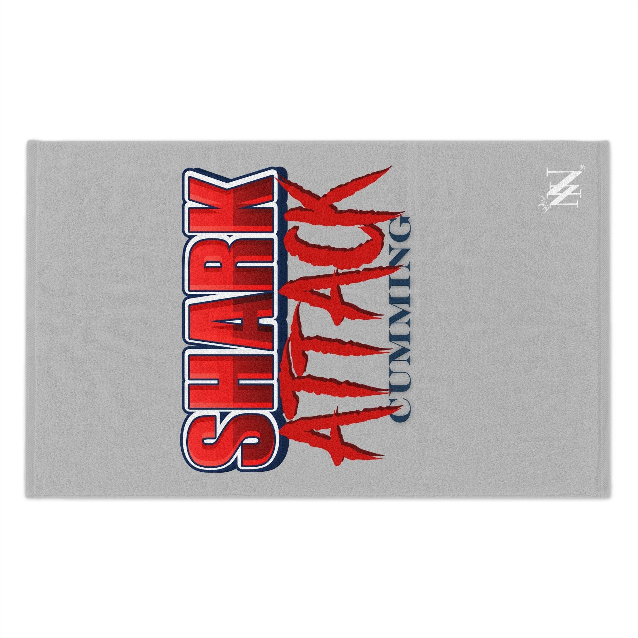 Shark Attack Cumming | Mix & Match Soft Fun-Flirty Lovers’ Towels