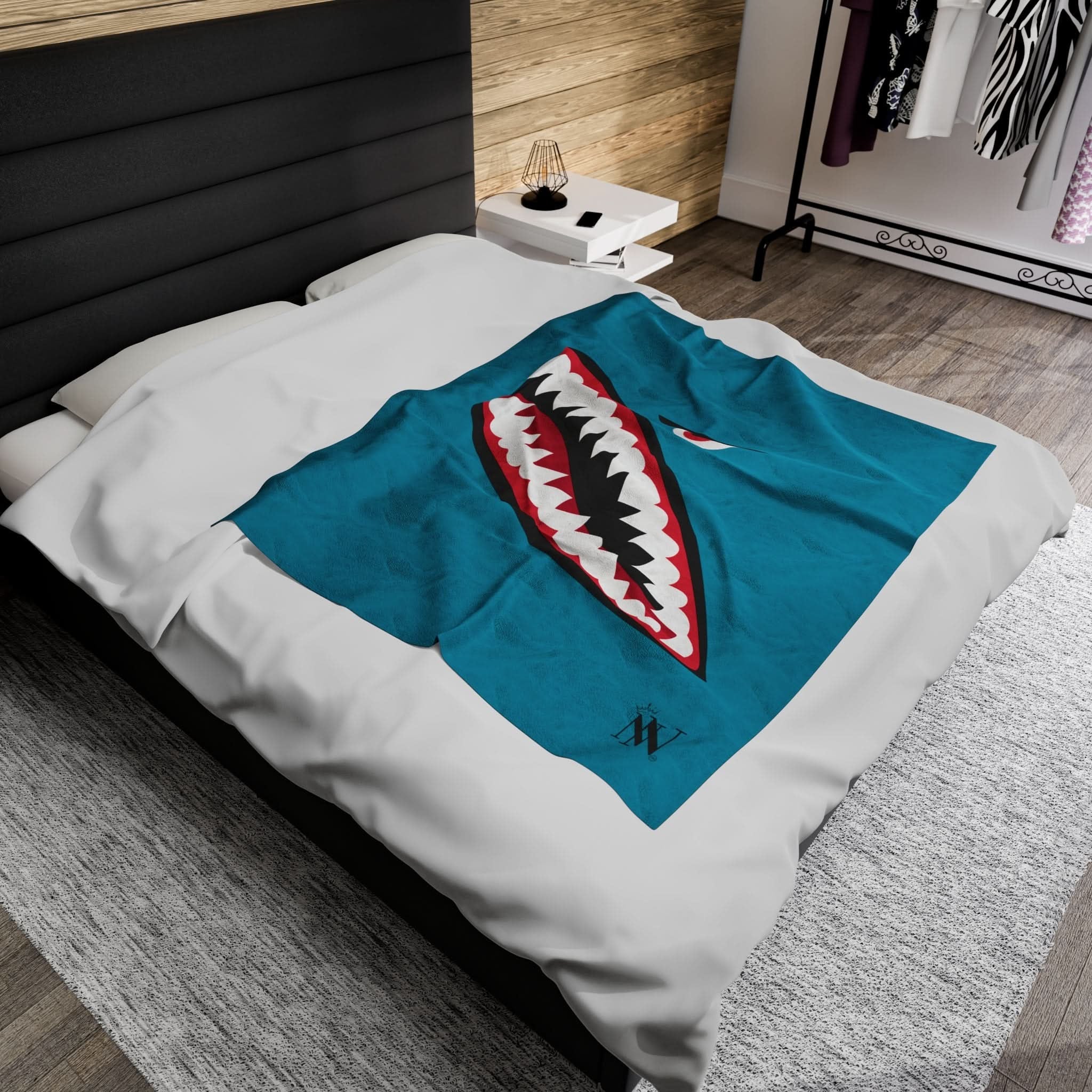 Shark Bite | Mix & Match Fun-Flirty Lovers’ Blankets