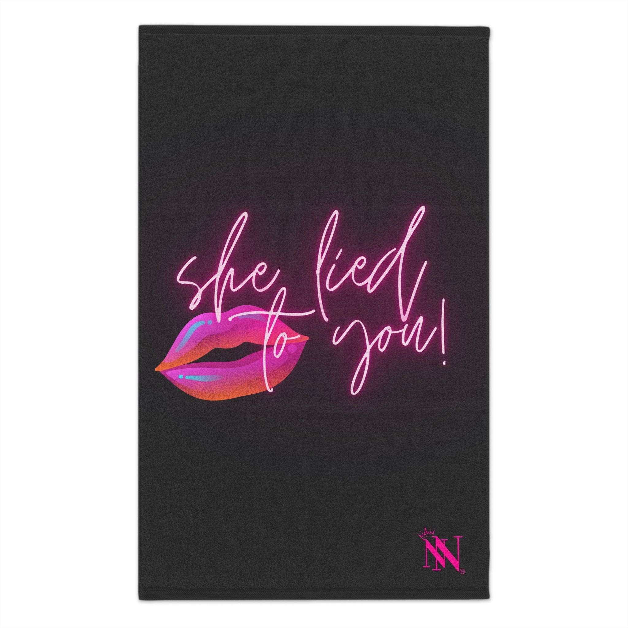 She Lied to You | Mix & Match Soft Fun-Flirty Lovers’ Towels