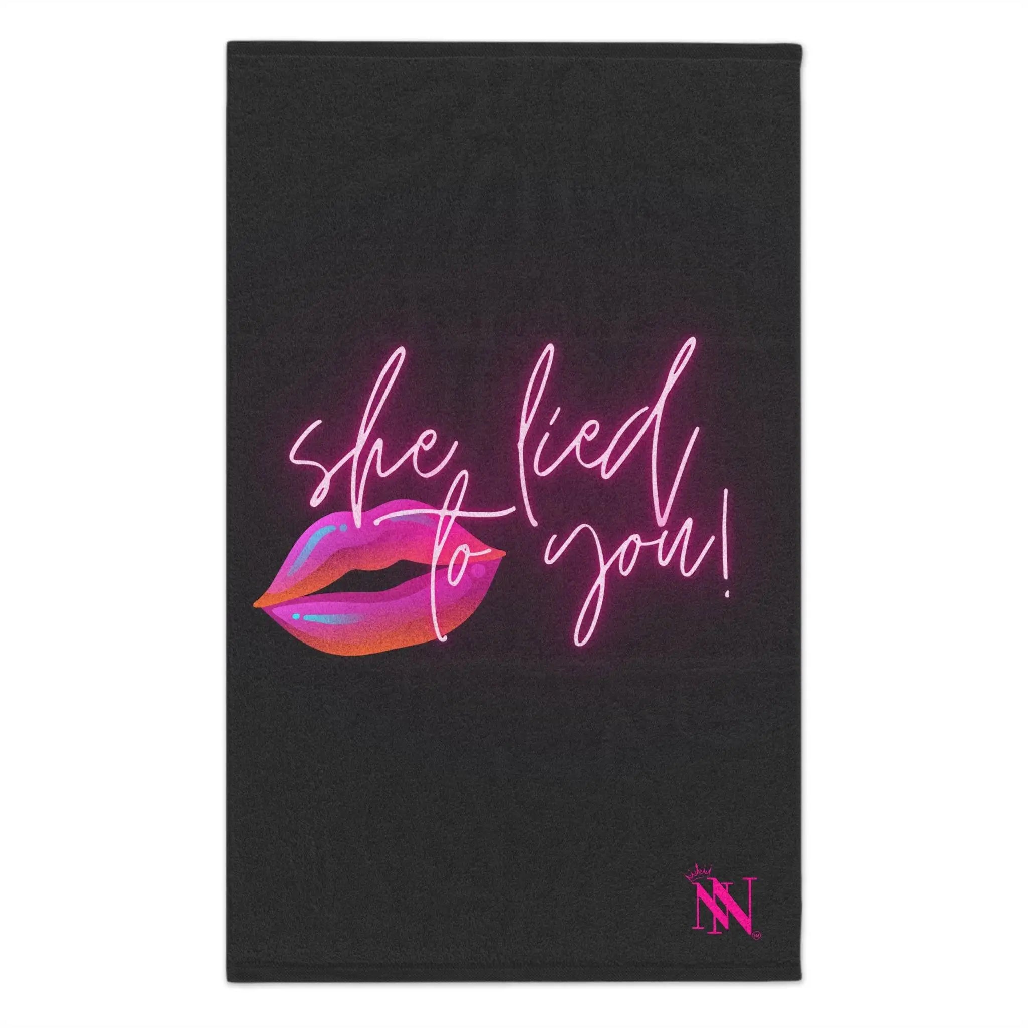 She Lied to You | Mix & Match Soft Fun-Flirty Lovers’ Towels