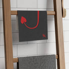 She’s the Devil Dark Grey | Mix & Match Soft Fun-Flirty Lovers’ Towels