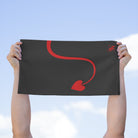 She’s the Devil Dark Grey | Mix & Match Soft Fun-Flirty Lovers’ Towels