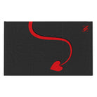 She’s the Devil Dark Grey | Mix & Match Soft Fun-Flirty Lovers’ Towels