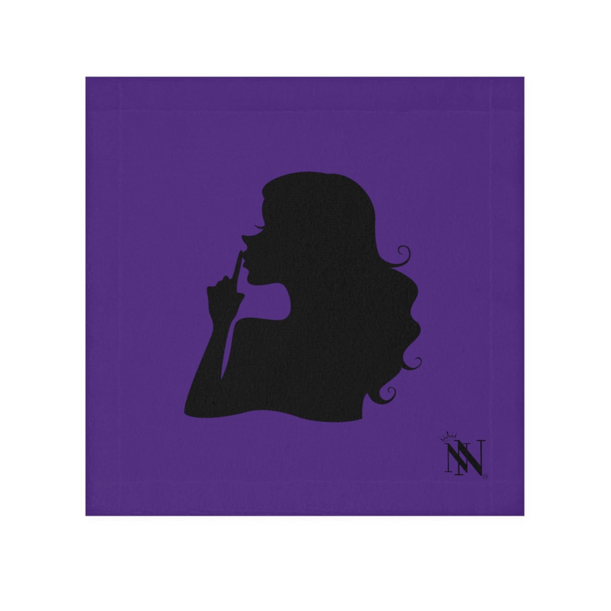 Shh! Purple | Mix & Match Lils’ Fun-Flirty Lovers’ Towels