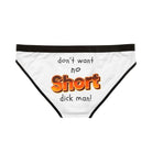 Short Dick Man | Mix & Match Women’s Fun-Flirty Lovers’ Panties