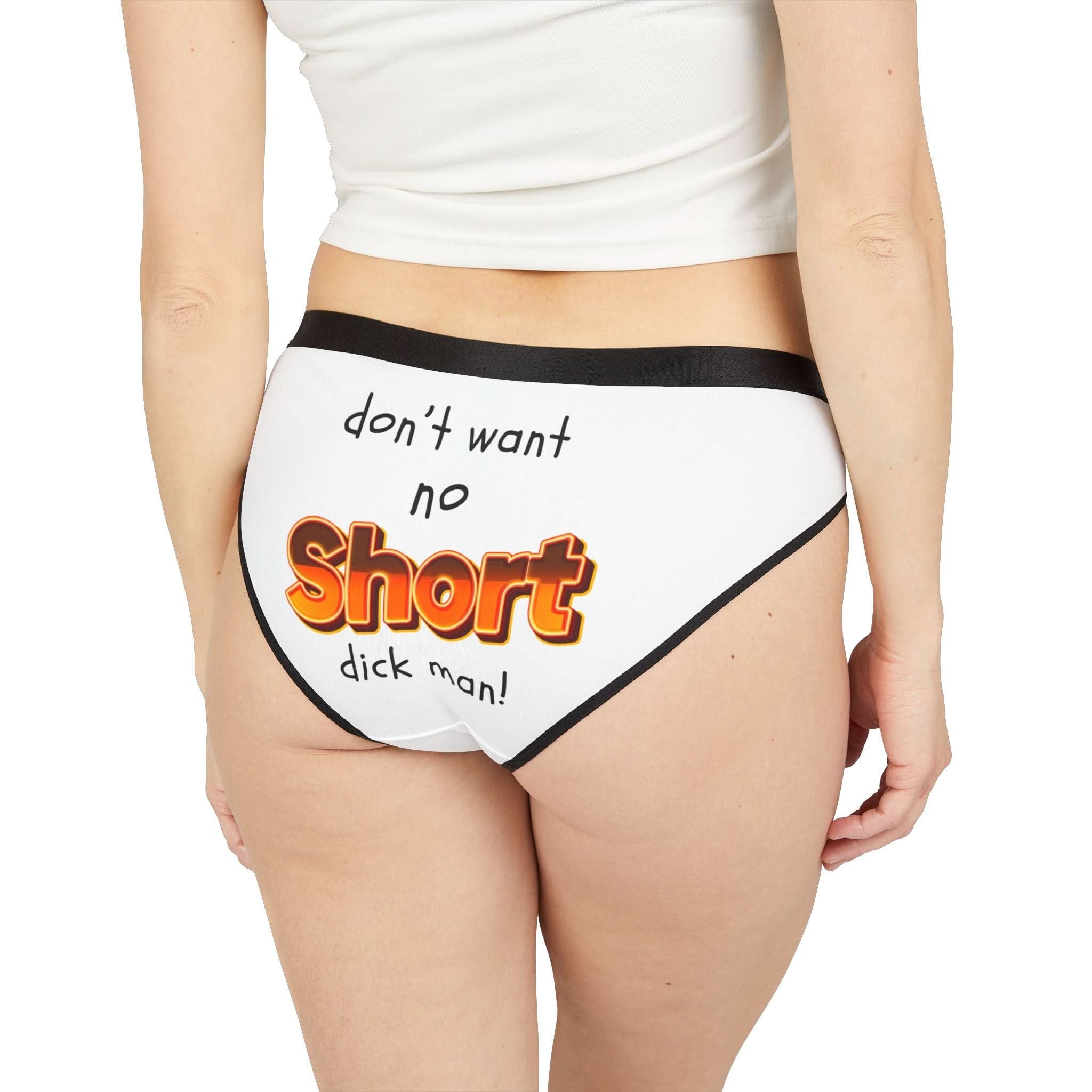 Short Dick Man | Mix & Match Women’s Fun-Flirty Lovers’ Panties