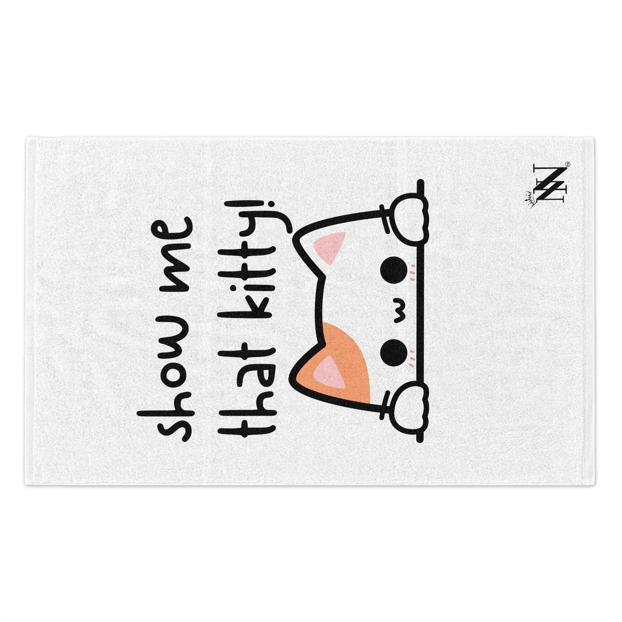 Show Me That Kitty! | Mix & Match Soft Fun-Flirty Lovers’ Towels