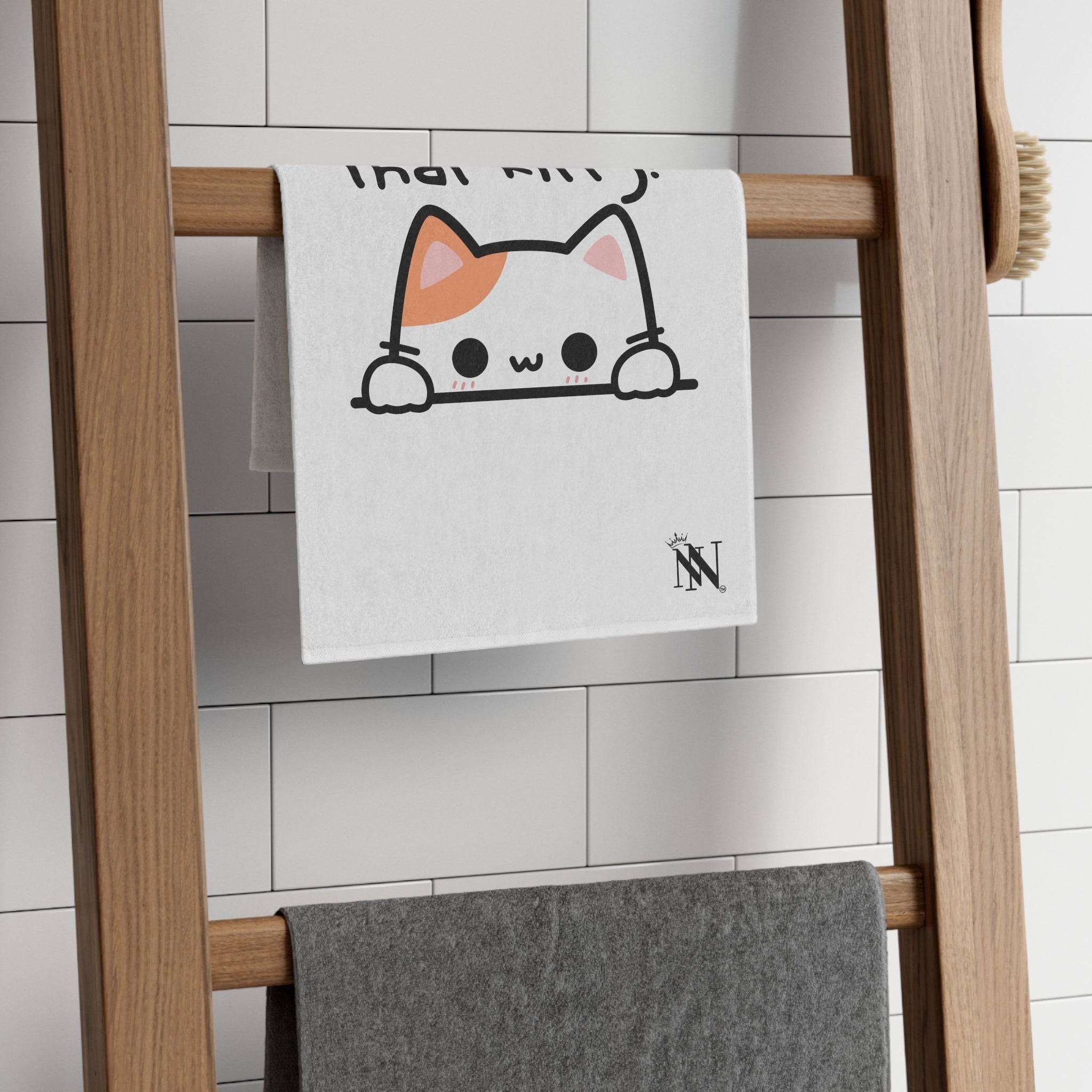 Show Me That Kitty! | Mix & Match Soft Fun-Flirty Lovers’ Towels