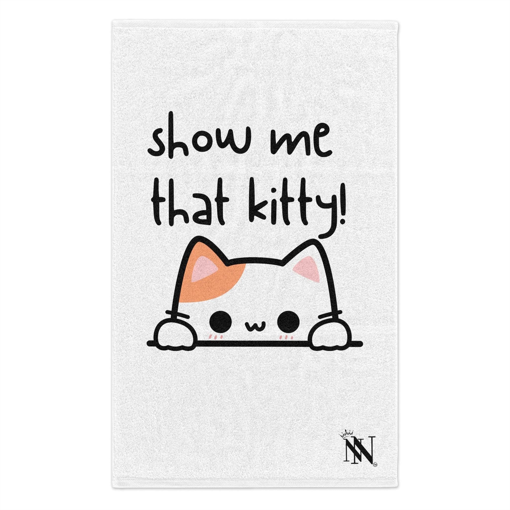 Show Me That Kitty! | Mix & Match Soft Fun-Flirty Lovers’ Towels