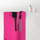 Show Me Your Pink Pistol | Mix & Match Naughty XL Fun-Flirty Lovers’ Towels