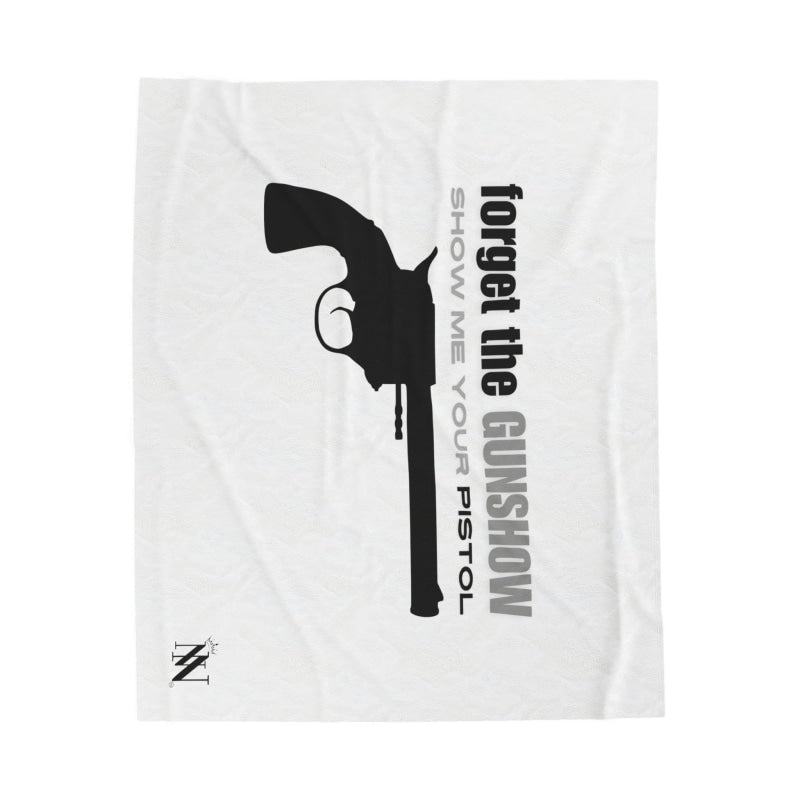 Show Me Your Pistol | Mix & Match Fun-Flirty Lovers’ Blankets