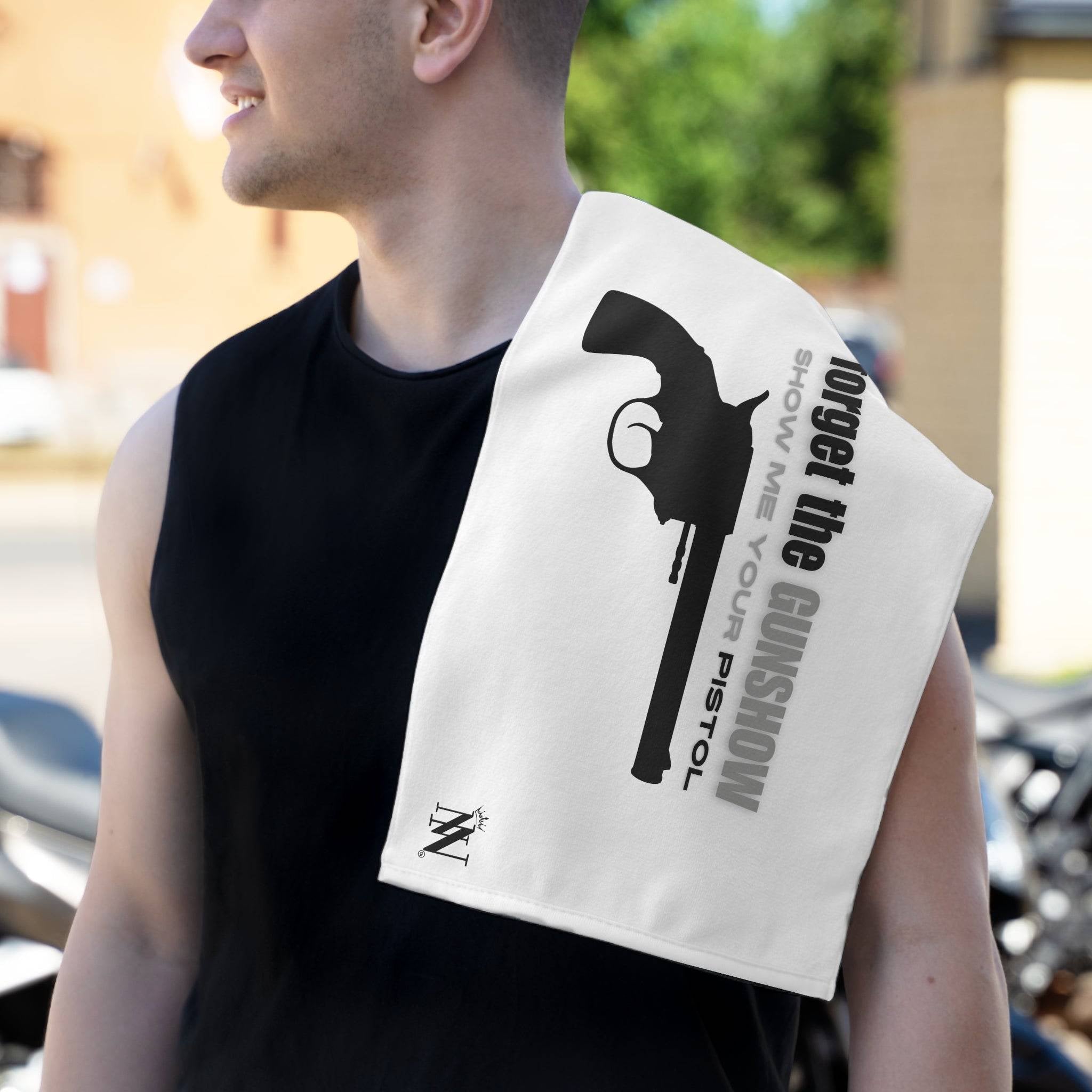 Show Me Your Pistol | Mix & Match Soft Fun-Flirty Lovers’ Towels