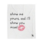 Show Me Yours | Mix & Match Fun-Flirty Lovers’ Blankets