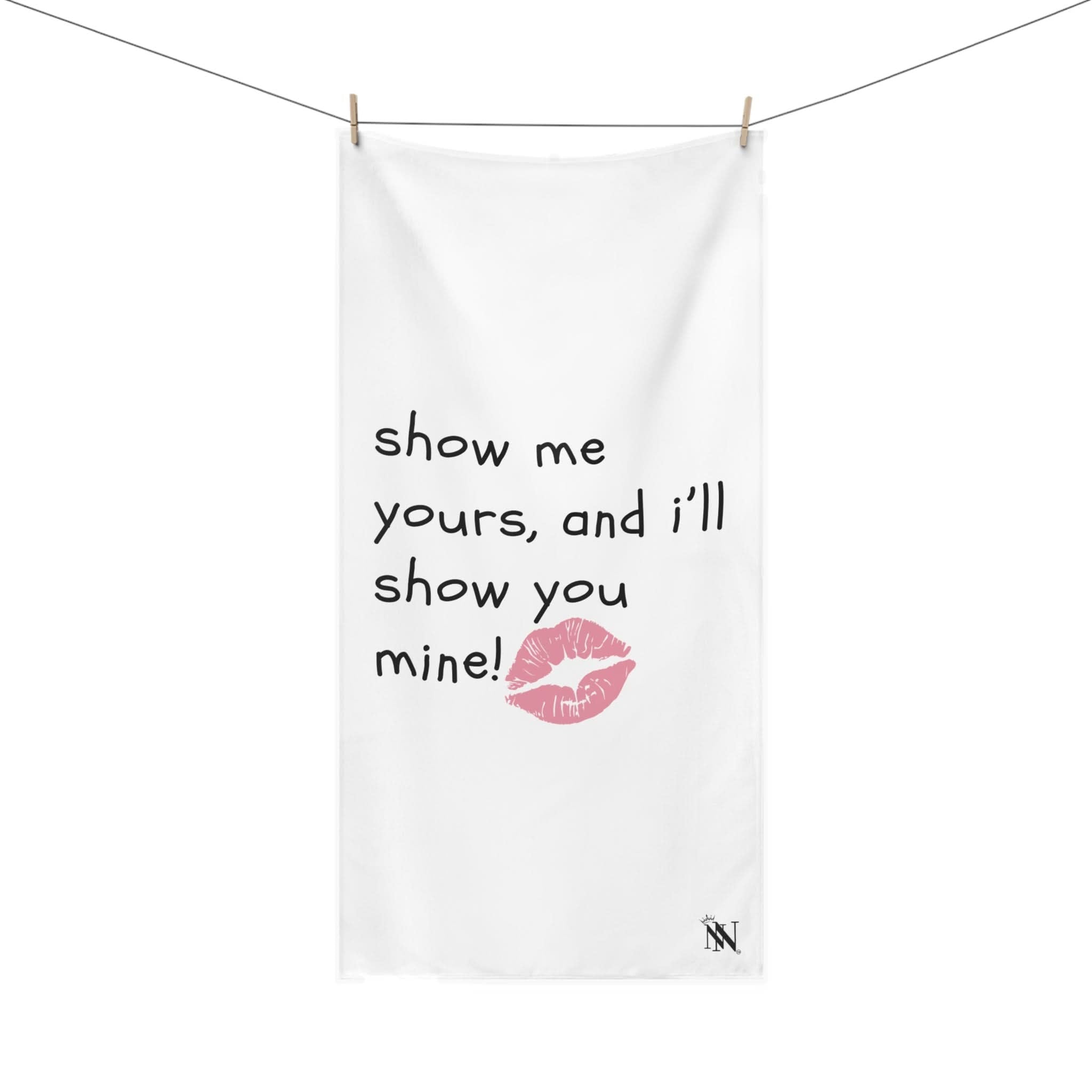 Show Me Yours | Mix & Match Naughty XL Fun-Flirty Lovers’ Towels