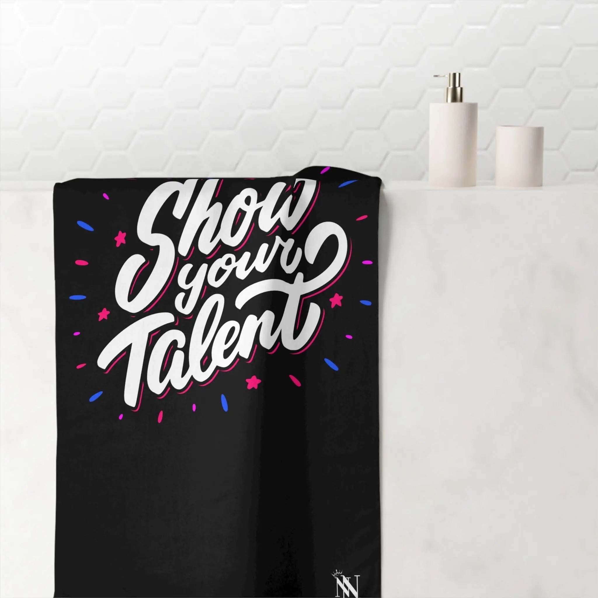 Show Your Talent | Mix & Match Naughty XL Fun-Flirty Lovers’ Towels