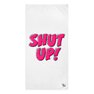 Shut Up! | Mix & Match Naughty XL Fun-Flirty Lovers’ Towels