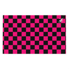 Signature Pink Black Checkers | Mix & Match Soft Fun-Flirty Lovers’ Towels
