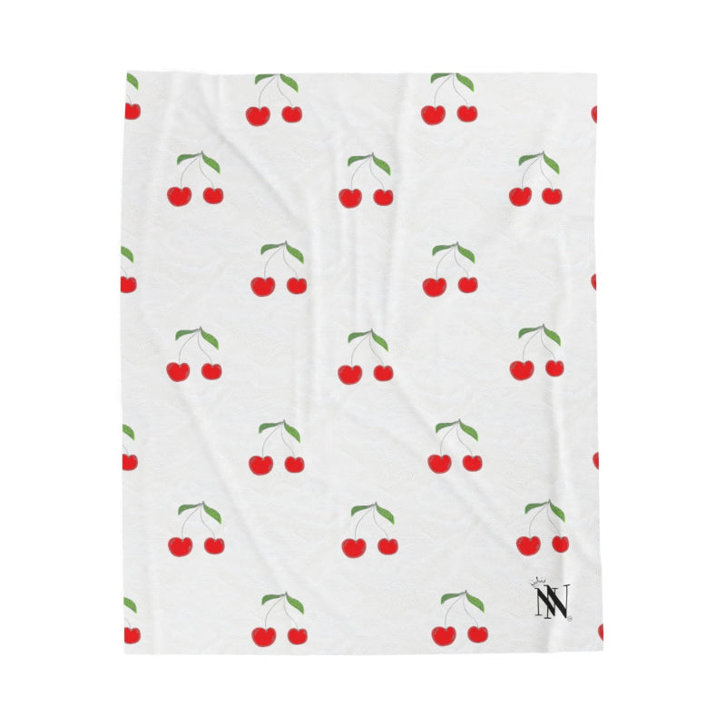 Simple Cherries | Mix & Match Fun-Flirty Lovers’ Blankets
