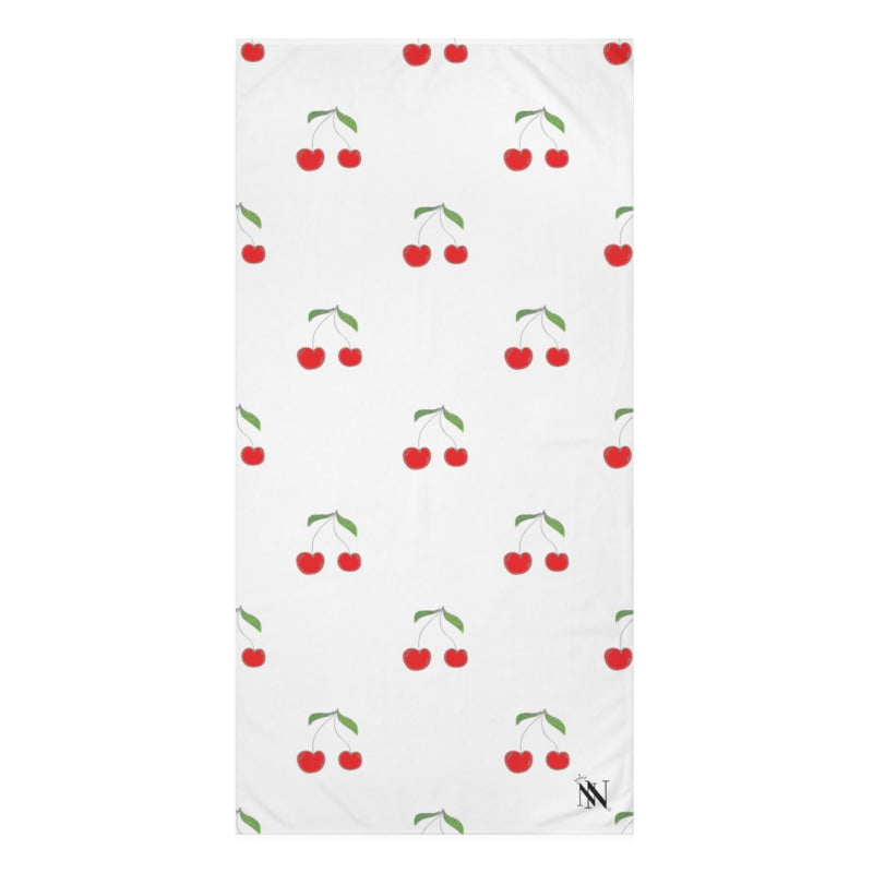 Simple Cherries | Mix & Match Naughty XL Fun-Flirty Lovers’ Towels