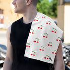 Simple Cherries | Mix & Match Soft Fun-Flirty Lovers’ Towels