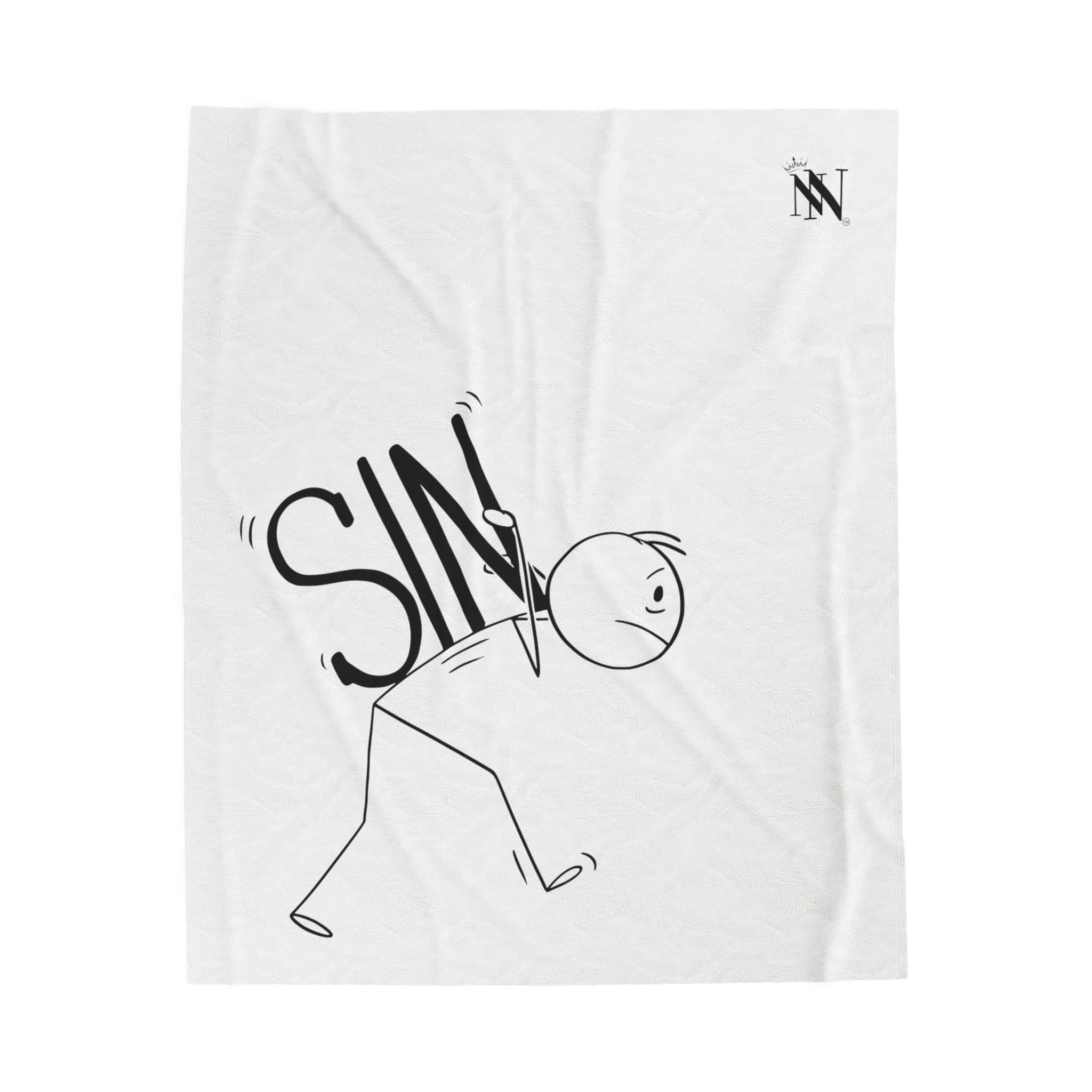 Sin On My Back | Mix & Match Fun-Flirty Lovers’ Blankets