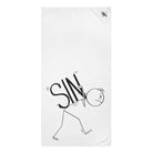 Sin On My Back | Mix & Match Naughty XL Fun-Flirty Lovers’ Towels