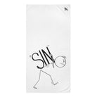Sin On My Back | Mix & Match Naughty XL Fun-Flirty Lovers’ Towels
