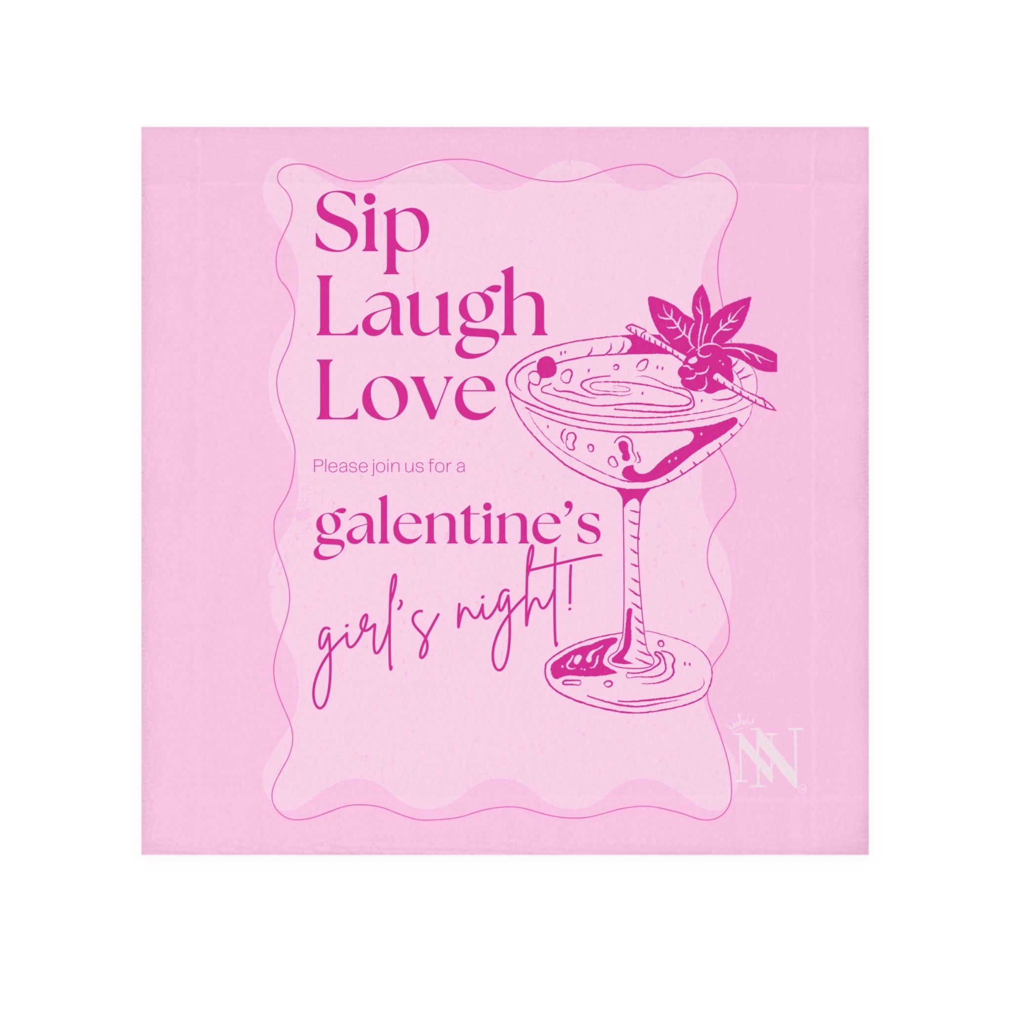 Sip Laugh Love | Mix & Match Lils’ Fun-Flirty Lovers’ Towels