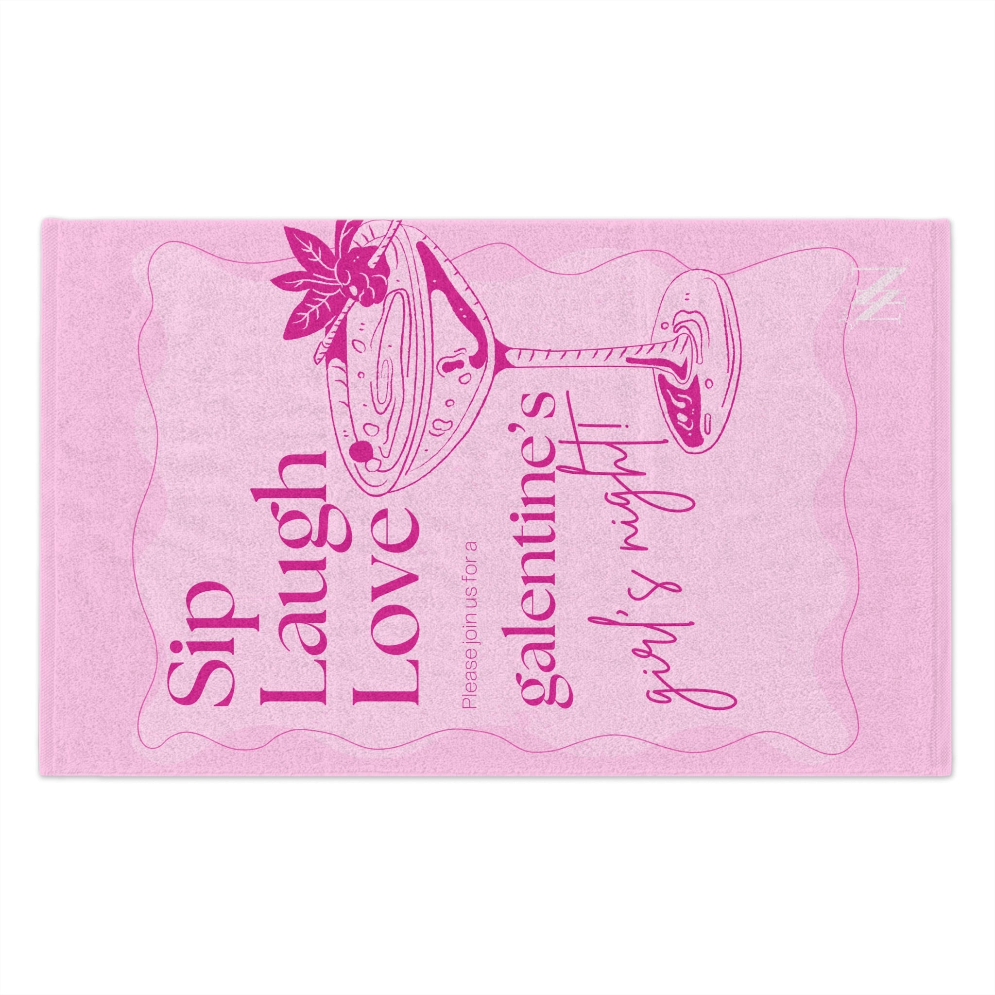 Sip Laugh Love | Mix & Match Soft Fun-Flirty Lovers’ Towels