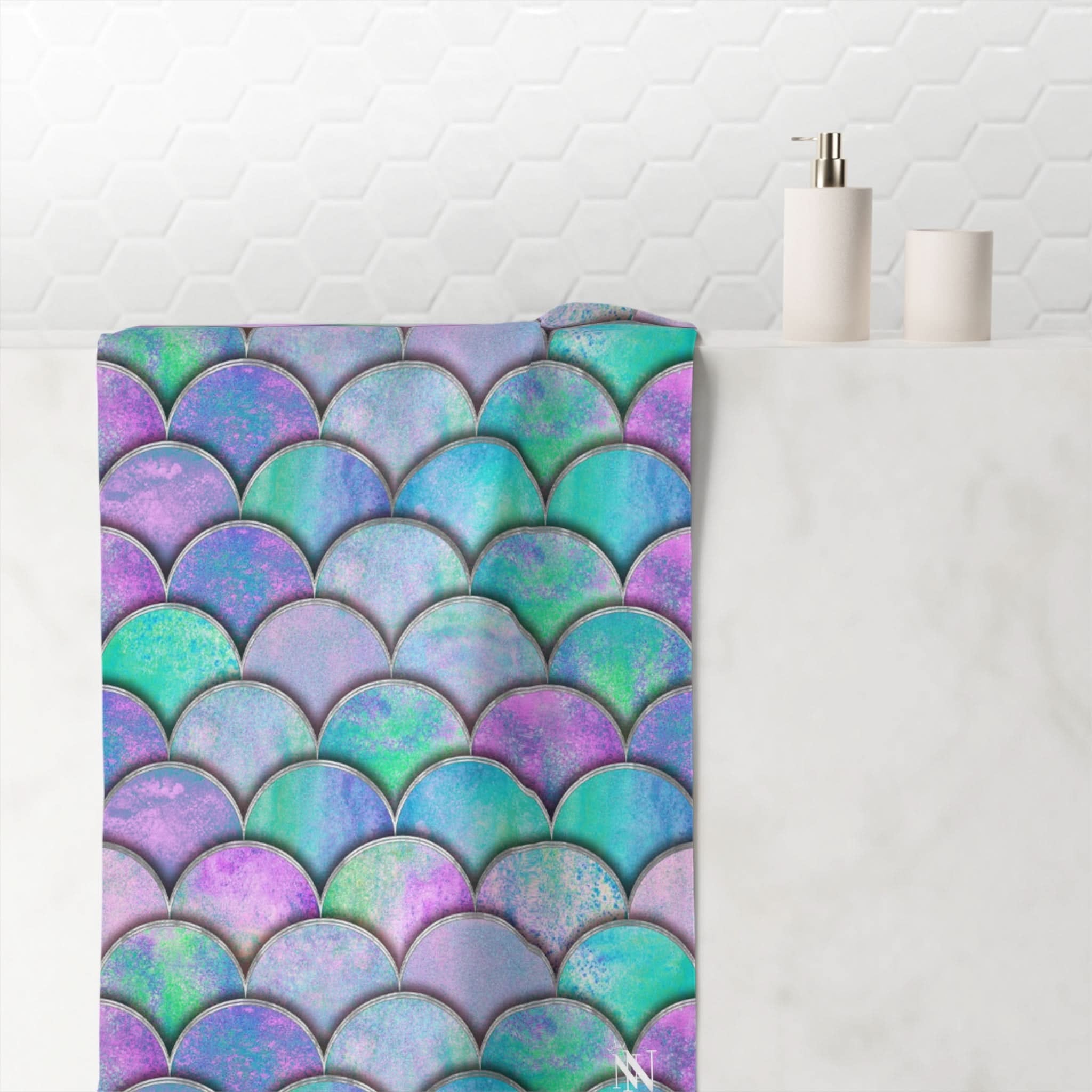 Siren Scales | Mix & Match Naughty XL Fun-Flirty Lovers’ Towels