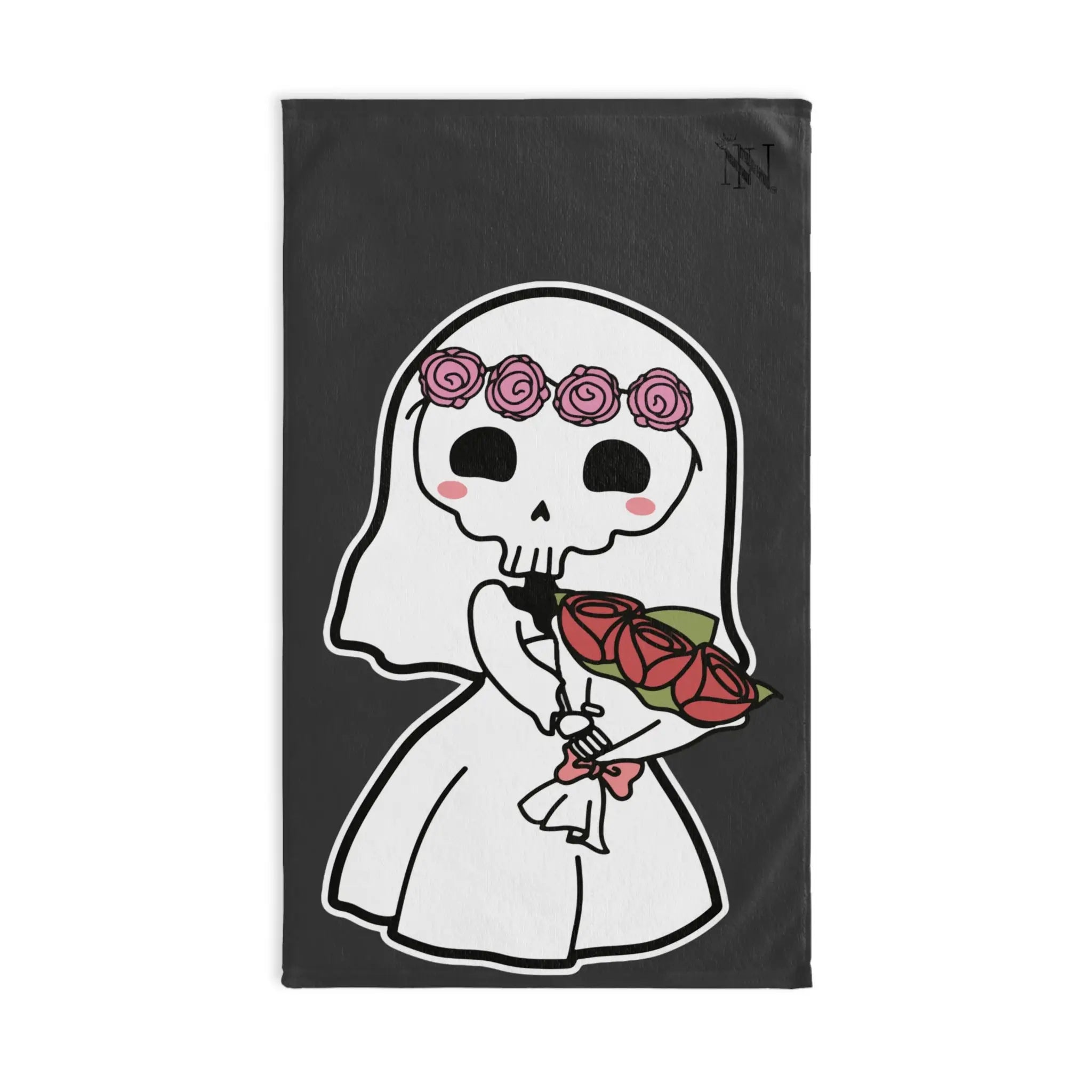Skeleton Bride Dark Grey | Mix & Match Original Fun-Flirty Lovers’ Towels