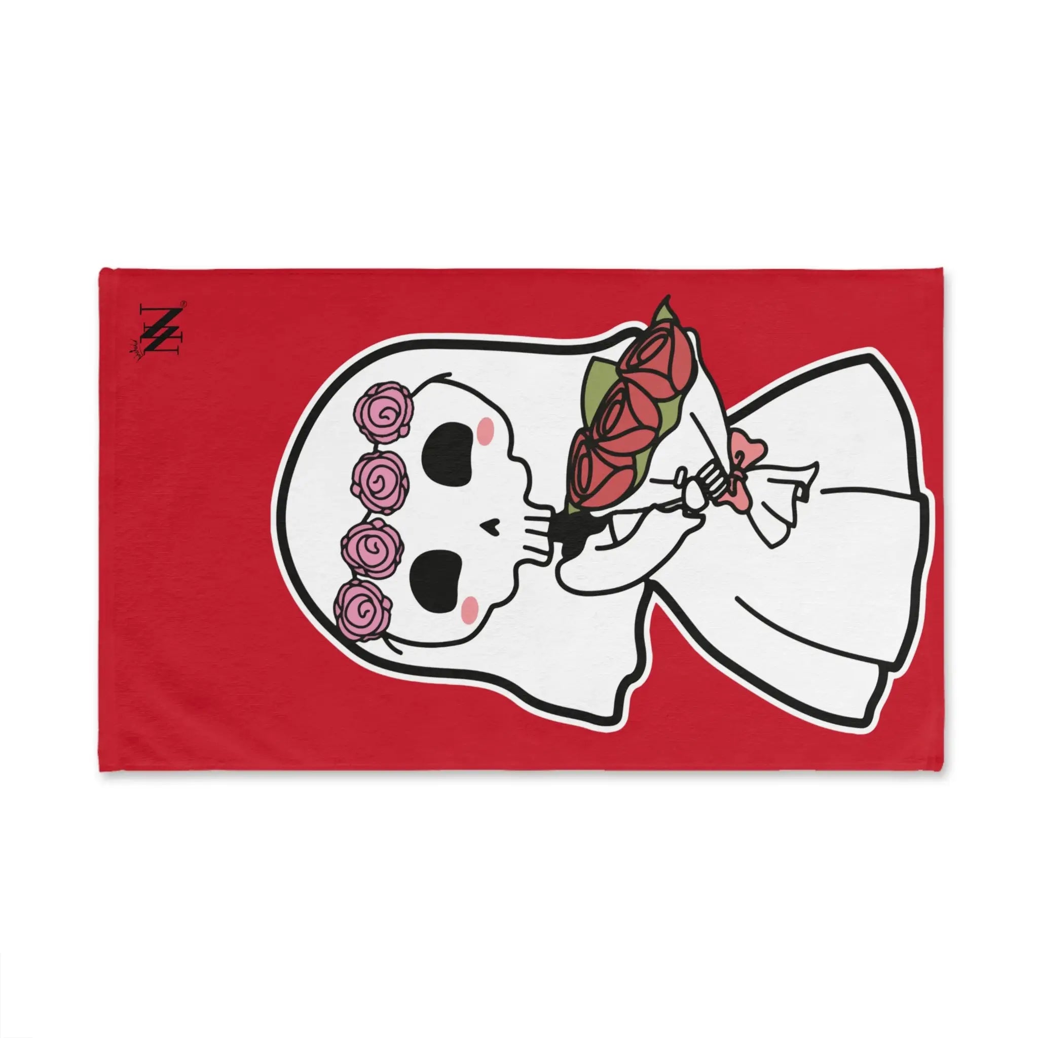 Skeleton Bride Red | Mix & Match Original Fun-Flirty Lovers’ Towels