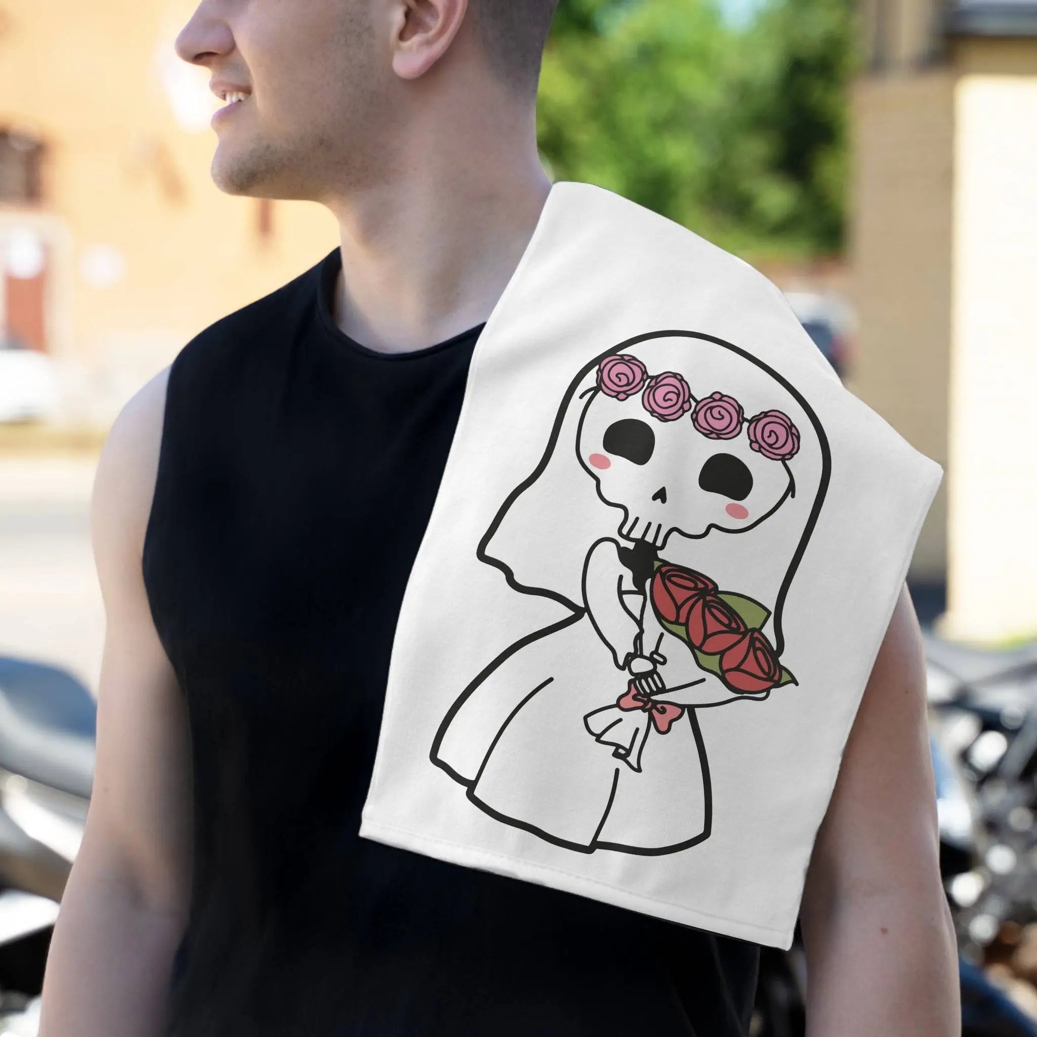 Skull Bride | Mix & Match Soft Fun-Flirty Lovers’ Towels