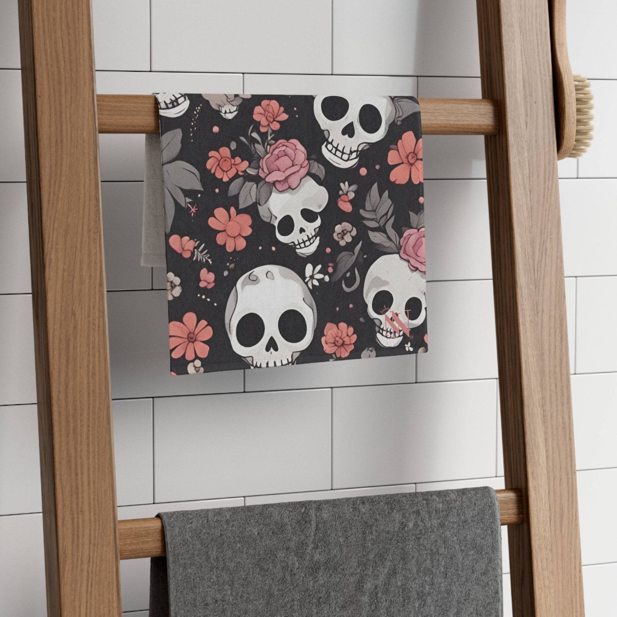 Skull Garden | Mix & Match Soft Fun-Flirty Lovers’ Towels