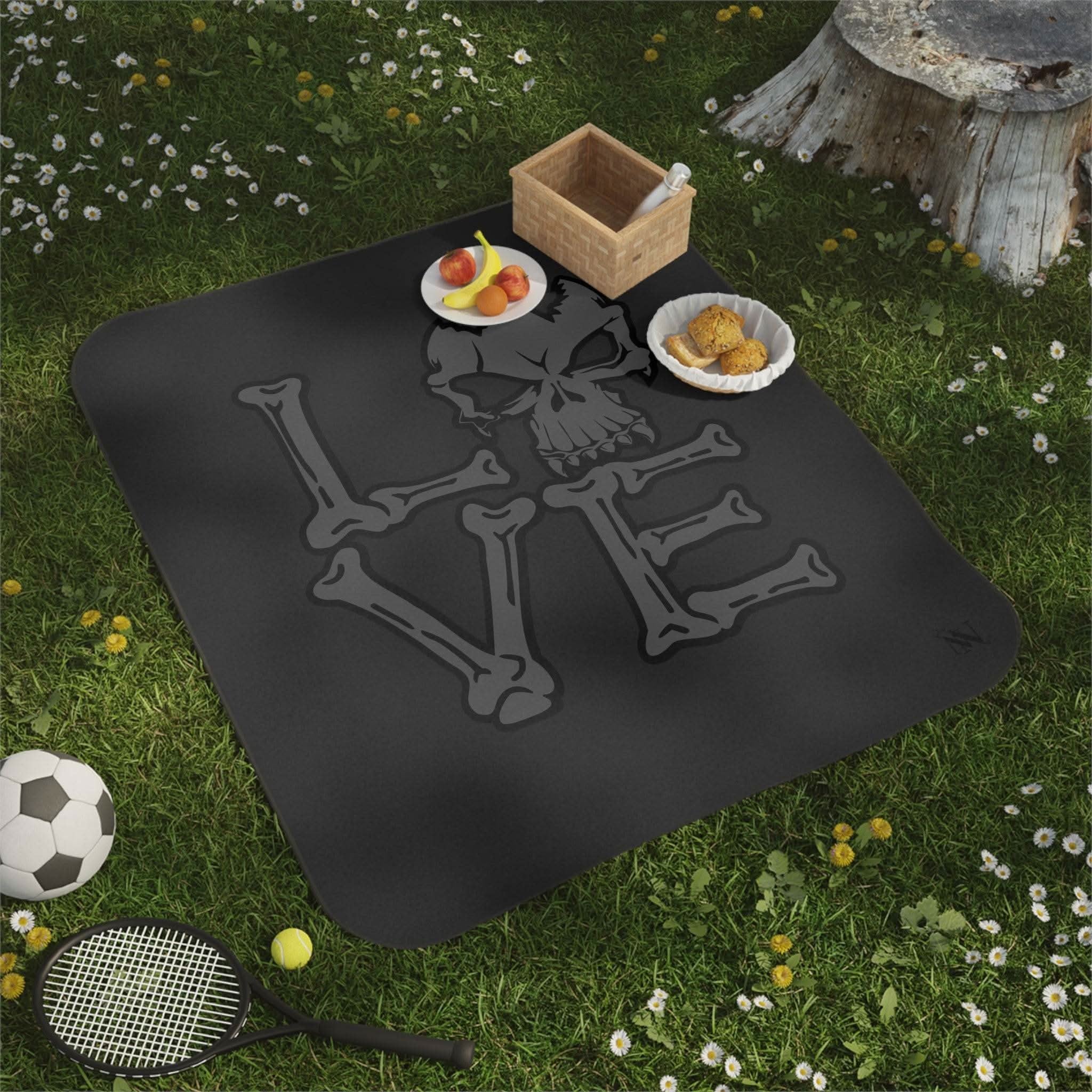 Skull Love | Mix Match Fun-Flirty Lovers’ Water-Resistant Blankets