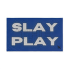 Slay the Play Blue | Mix & Match Original Fun-Flirty Lovers’ Towels