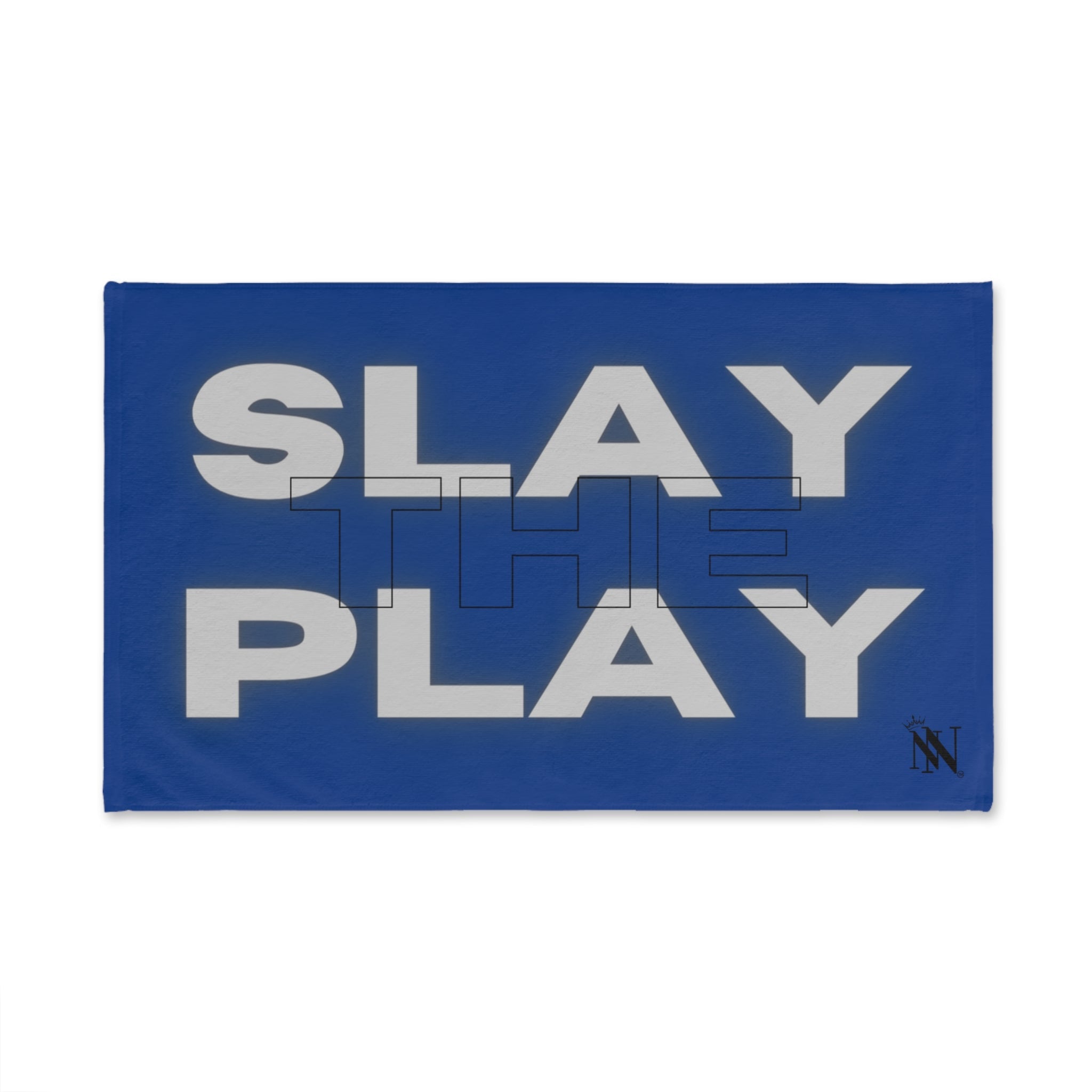 Slay the Play Blue | Mix & Match Original Fun-Flirty Lovers’ Towels