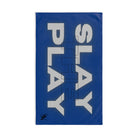 Slay the Play Blue | Mix & Match Original Fun-Flirty Lovers’ Towels