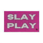 Slay the Play Fuscia | Mix & Match Original Fun-Flirty Lovers’ Towels