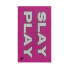 Slay the Play Fuscia | Mix & Match Original Fun-Flirty Lovers’ Towels