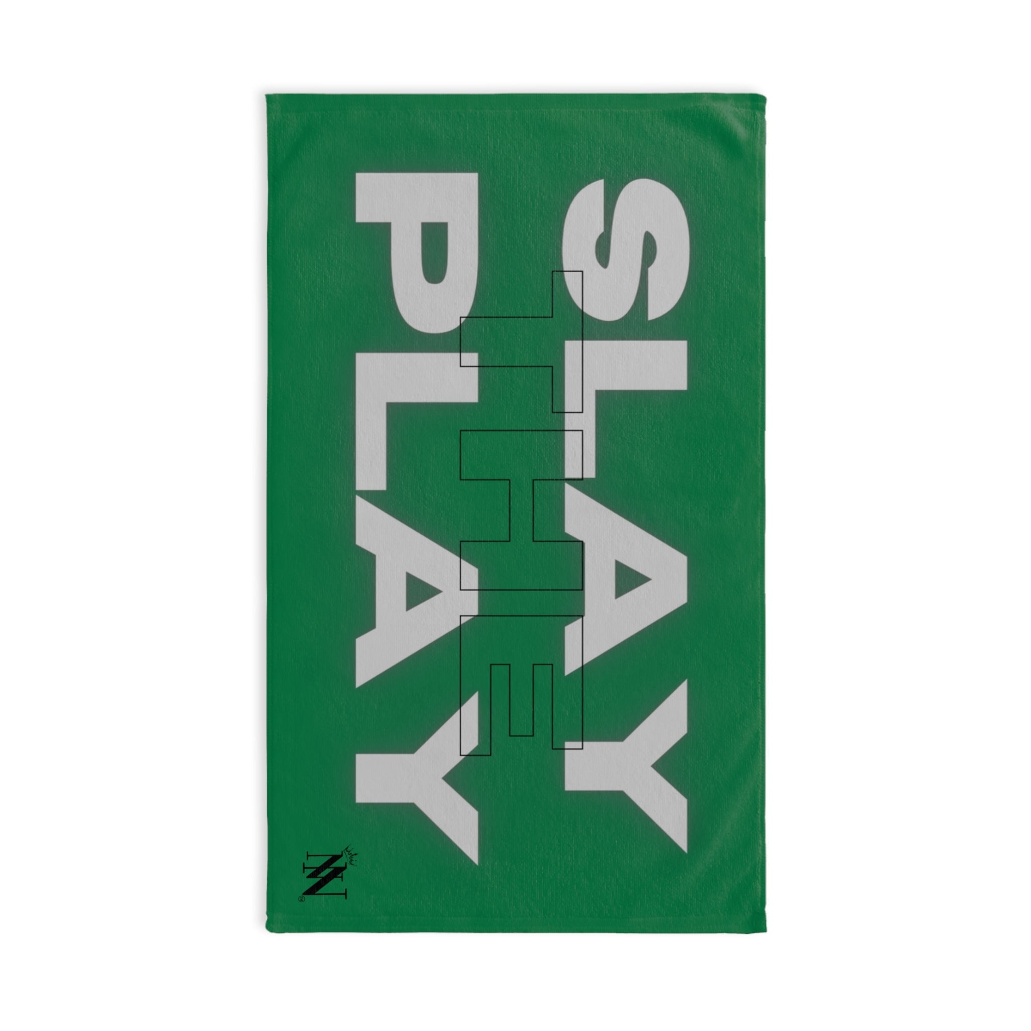 Slay the Play Green | Mix & Match Original Fun-Flirty Lovers’ Towels