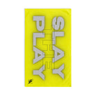 Slay the Play Neon Yellow | Mix & Match Original Fun-Flirty Lovers’ Towels
