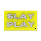 Slay the Play Neon Yellow | Mix & Match Original Fun-Flirty Lovers’ Towels