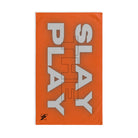 Slay the Play Orange | Mix & Match Original Fun-Flirty Lovers’ Towels