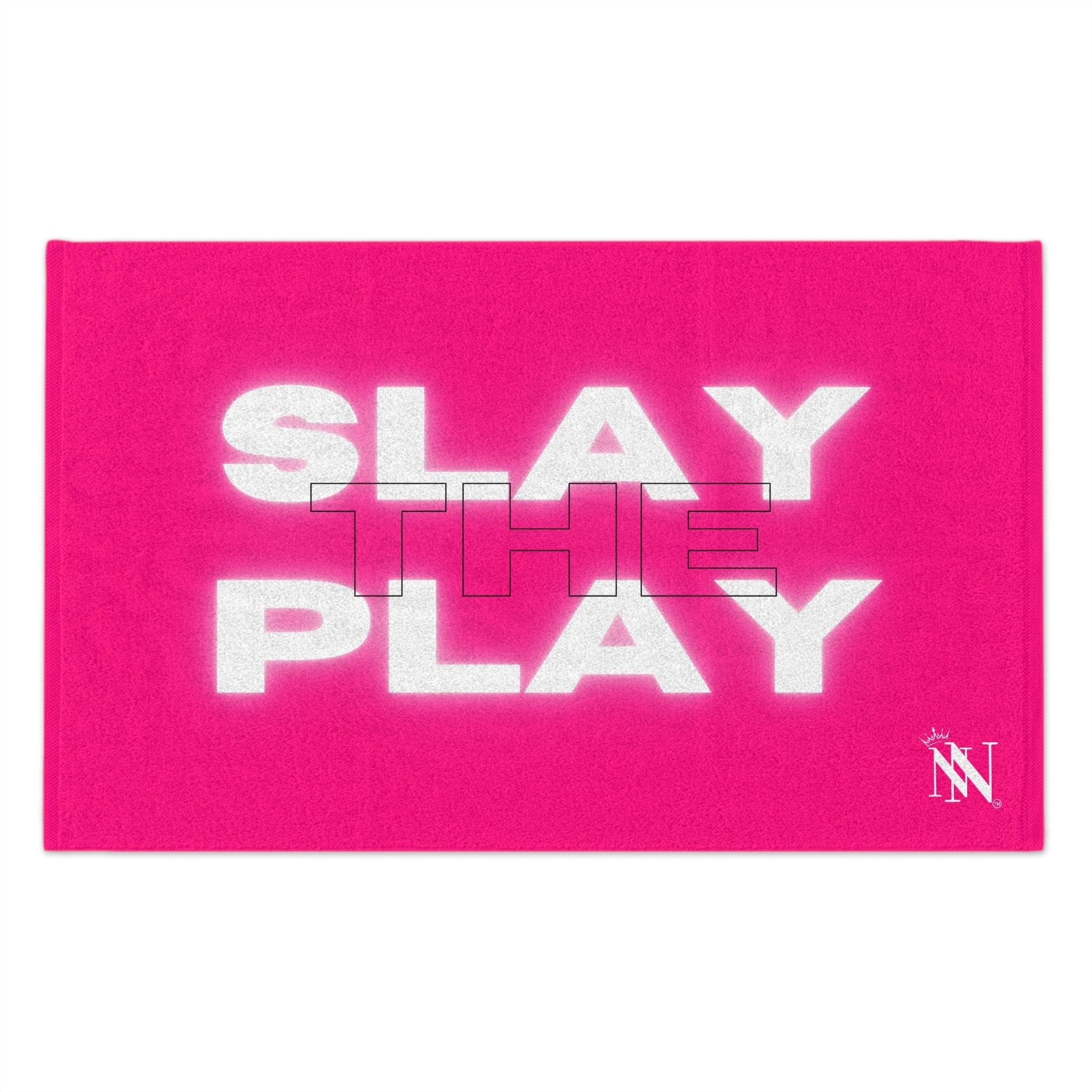 Slay the Play Pink Mix & Match Soft Sex Towels | Naughty Lovers’ Gifts