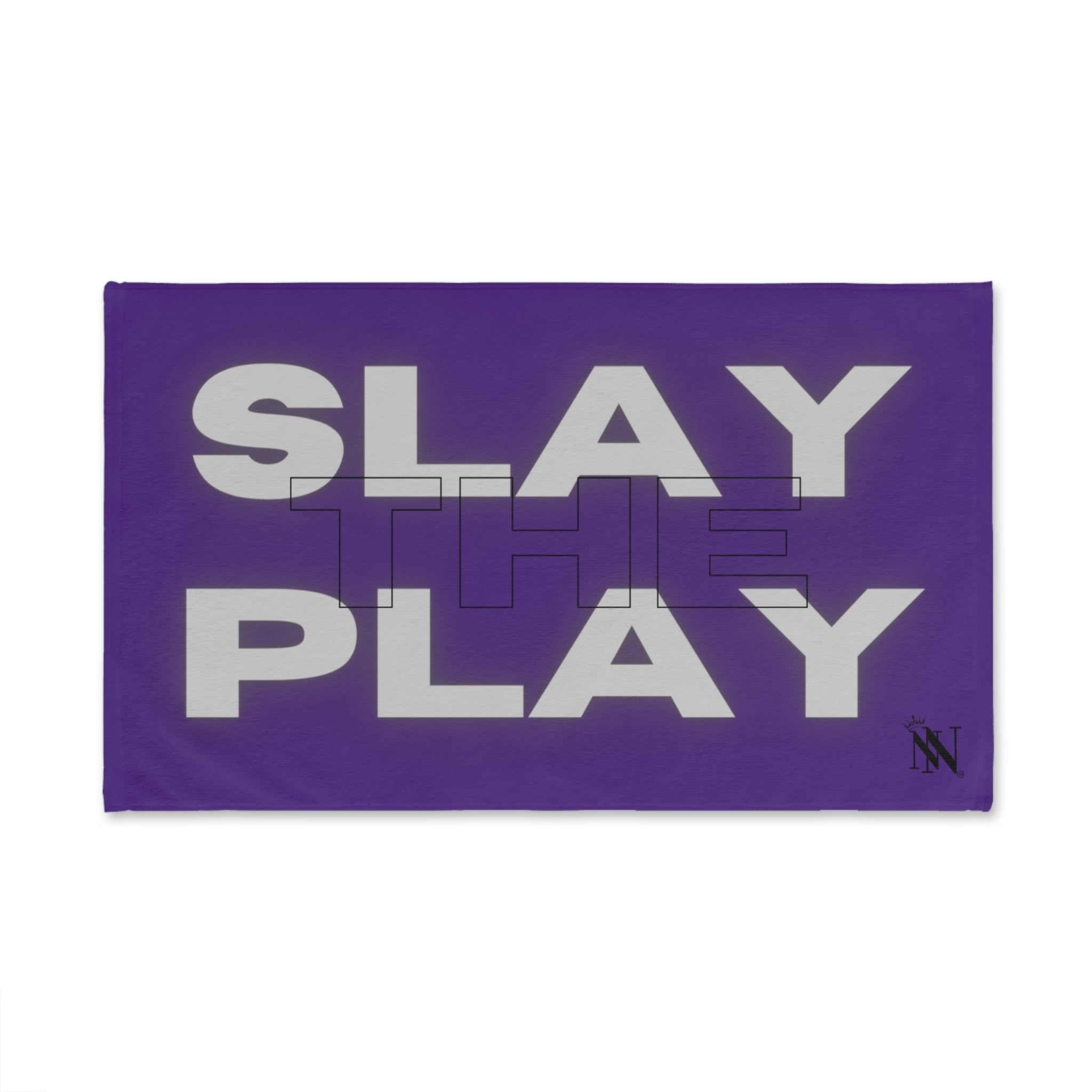 Slay the Play Purple | Mix & Match Original Fun-Flirty Lovers’ Towels