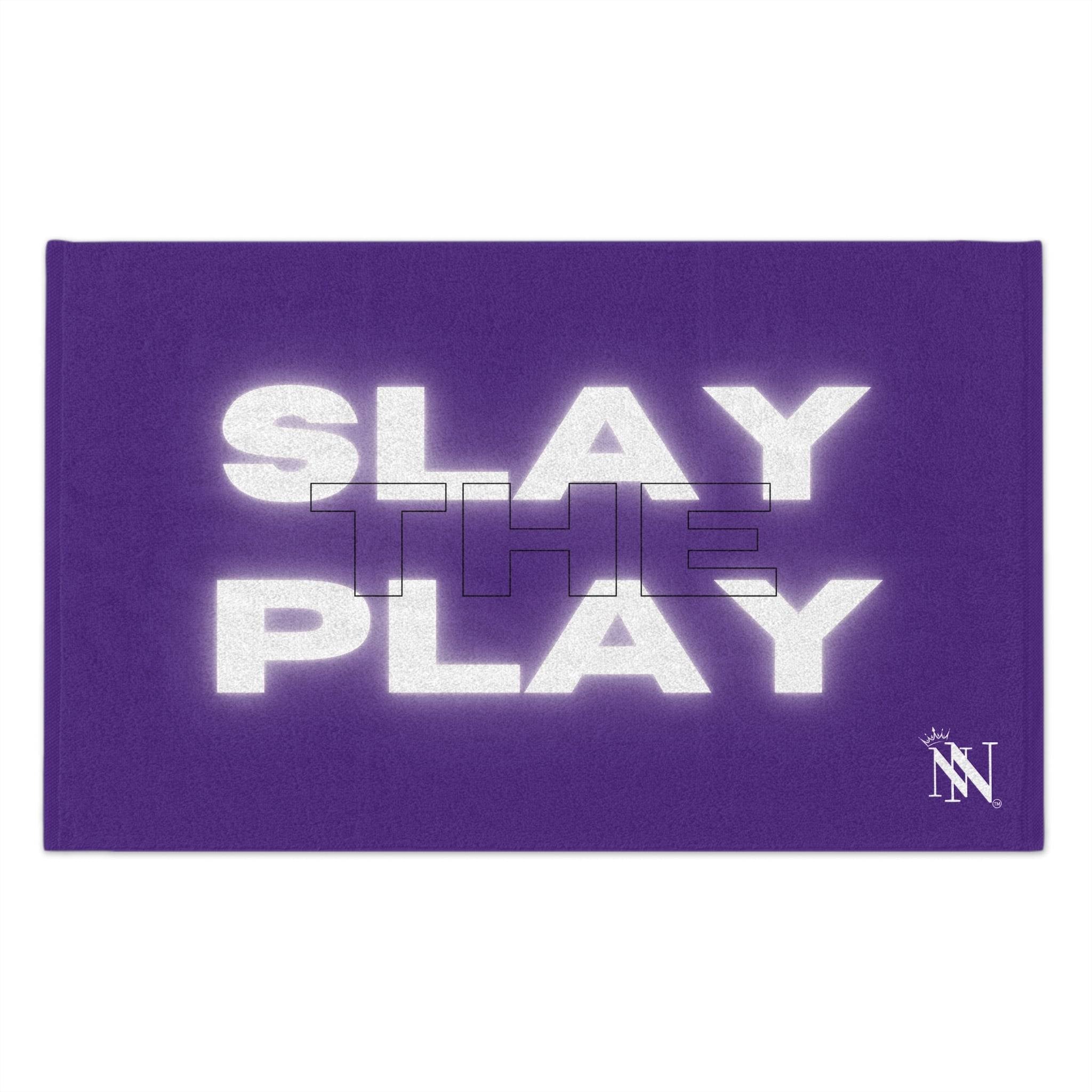 Slay the Play Purple Mix & Match Soft Sex Towels | Naughty Lovers’ Gifts