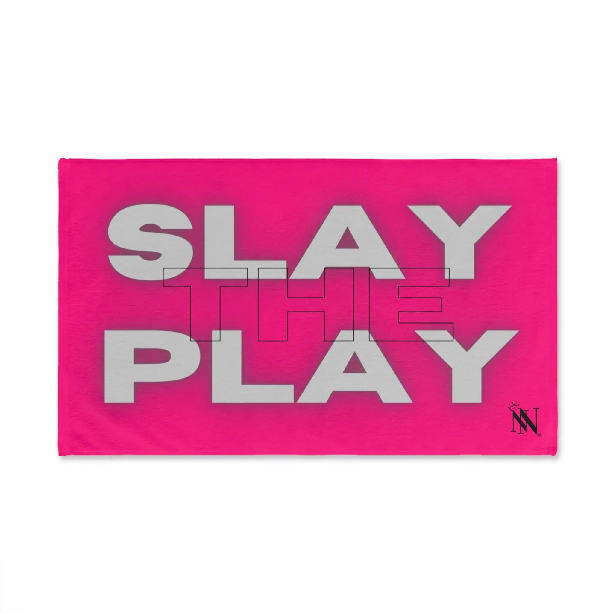 Slay the Play Signature Pink | Mix & Match Original Fun-Flirty Lovers’ Towels