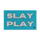 Slay the Play Teal | Mix & Match Original Fun-Flirty Lovers’ Towels