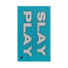 Slay the Play Teal | Mix & Match Original Fun-Flirty Lovers’ Towels
